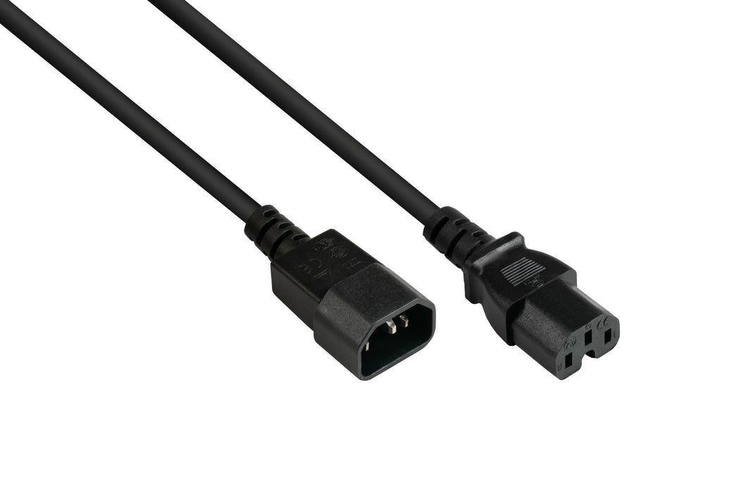 EAN 4014619554973 - Alcasa P1450-S050 cable de transmisión Negro 5 m C14 acoplador C15 acoplador imagen 1