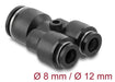 EAN 4043619607532 - DeLOCK 60753 acoplamiento y conector para máquina neumática Negro Metal, Plástico Rosca interior (hembra) imagen 2