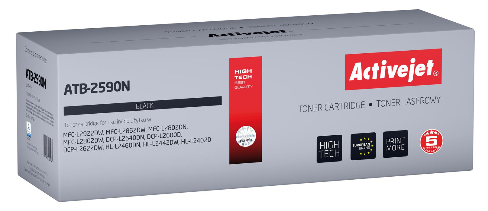 EAN 5901443123965 - Activejet ATB-2590N cartucho de tóner 1 pieza(s) Compatible imagen 1