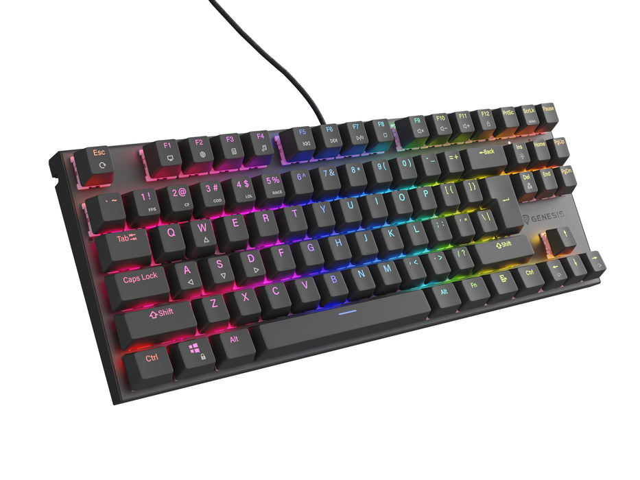EAN 5901969444360 - GENESIS Thor 303 TKL teclado Juego USB QWERTY Español Negro imagen 1