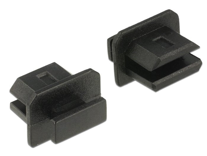 EAN 4043619640263 - DeLOCK 64026 tapa de seguridad para enchufe mini Displayport Negro 10 pieza(s) imagen 1