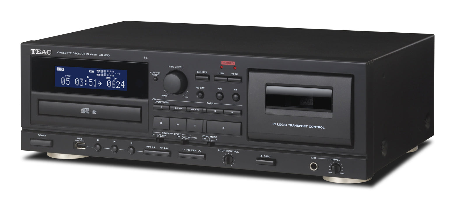EAN 4907034224302 - TEAC AD-850-SE/B reproductor de CD Negro Reproductor de CD portátil imagen 3