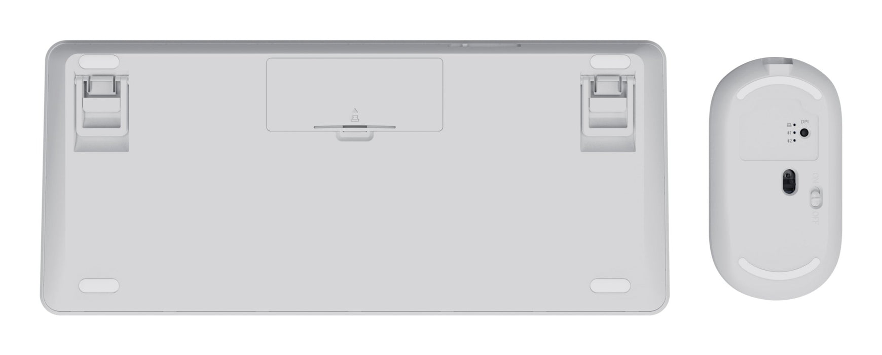 EAN 8713439250763 - Trust Lyra teclado Ratón incluido Oficina RF Wireless + Bluetooth AZERTY Francés Blanco imagen 6
