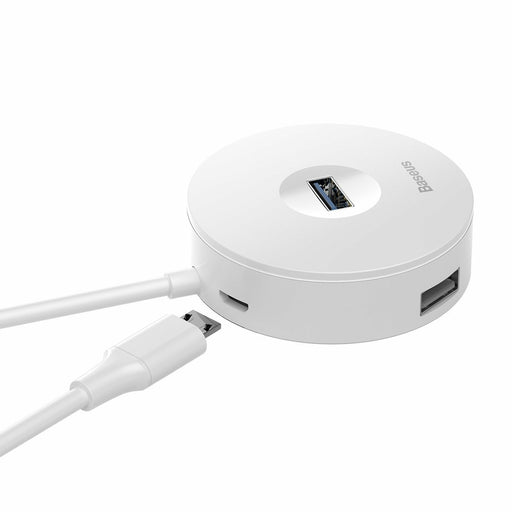 EAN 6953156284241 - Baseus 6953156284241 hub de interfaz USB 2.0 5120 Mbit/s Blanco imagen 2