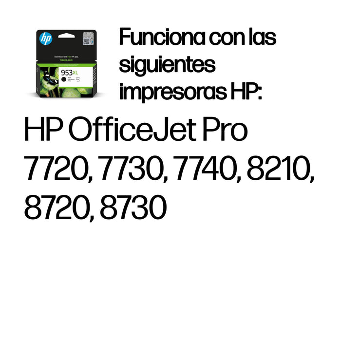 EAN 199764693822 - HP 953XL High Yield Black Original Ink Cartridge cartucho de tinta 1 pieza(s) imagen 2
