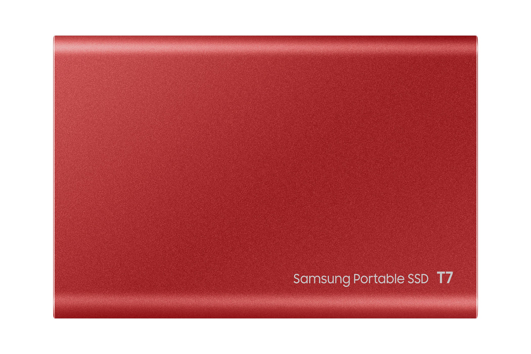EAN 8806090312465 - Samsung Portable SSD T7 500 GB USB Tipo C 3.2 Gen 2 (3.1 Gen 2) Rojo imagen 4