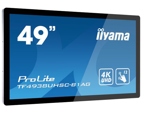 EAN 4948570115792 - iiyama ProLite TF4938UHSC-B1AG Panel plano interactivo 123,2 cm (48.5") LED 420 cd / m² 4K Ultra HD Negro imagen 1