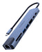 EAN 8436624420276 - CoolBox miniDOCK C81 Alámbrico USB 3.2 Gen 1 (3.1 Gen 1) Type-C Gris imagen 1