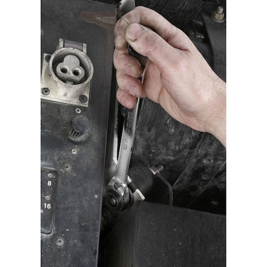 EAN 3148518123754 - Facom 64C.J2PB llave de carraca 2 pieza(s) Acero inoxidable imagen 3