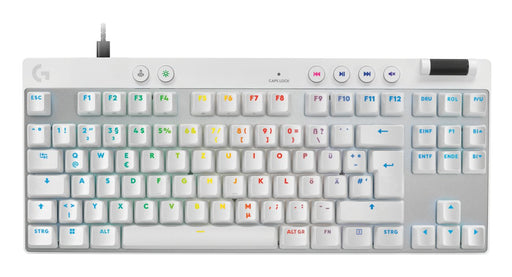 EAN 5099206126510 - Logitech G 920-013240 teclado Juego USB QWERTZ Alemán Blanco imagen 1