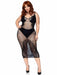 EAN 0714718541969 - Leg Avenue 86064X_00108 conjunto de ropa interior y bodi Negro imagen 4