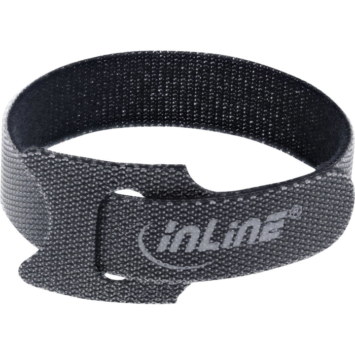 EAN 4043718294176 - InLine 59943U presilla Bridas adherentes para cables Negro 10 pieza(s) imagen 3