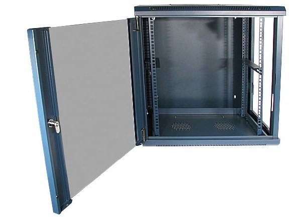 EAN 5605922006564 - Phasak PA 3106 armario rack 6U Bastidor de pared Azul imagen 2