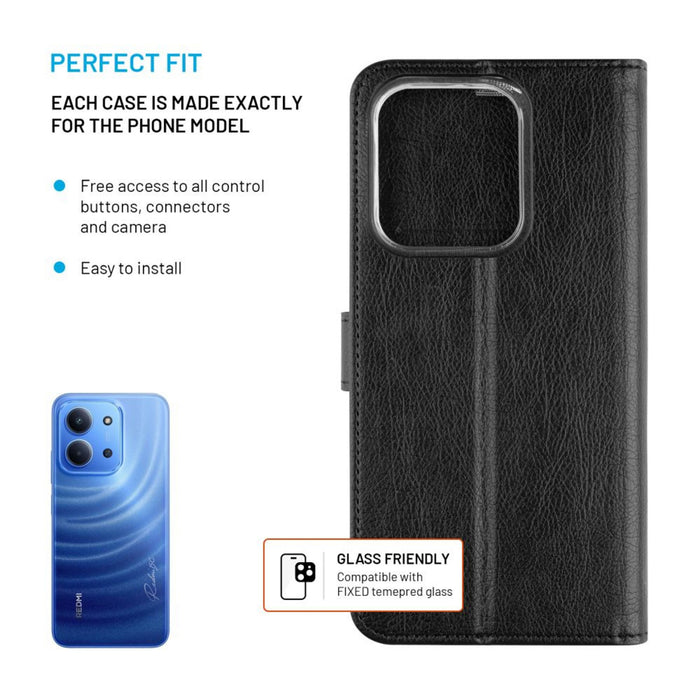 EAN 8591680184477 - FIXED Opus funda para teléfono móvil 17,5 cm (6.9") Folio Negro imagen 3