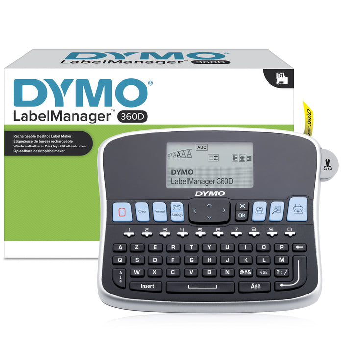 EAN 3501170879511 - DYMO LabelManager 360D™ AZY impresora de etiquetas Transferencia térmica 180 x 180 DPI 12 mm/s Alámbrico  imagen 1