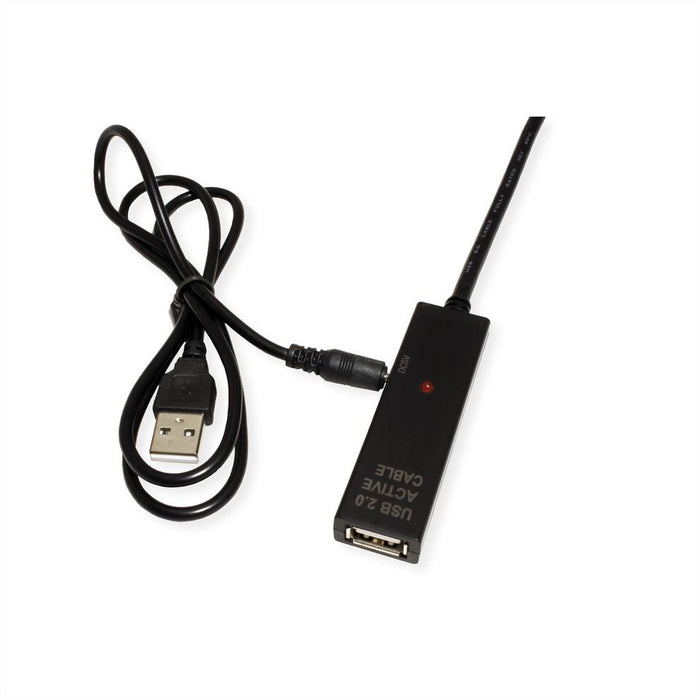 EAN 7630049611344 - VALUE 12.99.1114 cable USB USB 2.0 20 m USB A USB C Negro imagen 2
