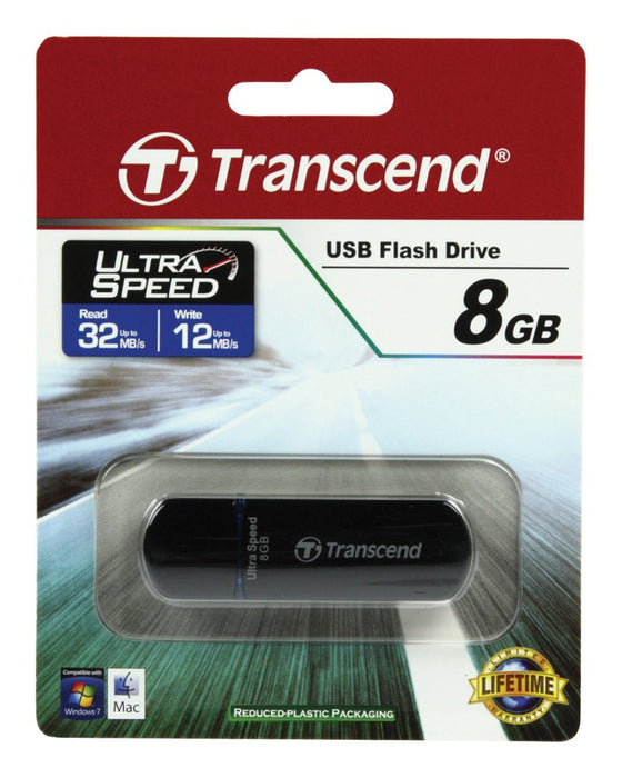 EAN 0760557816652 - Transcend JetFlash elite 600 unidad flash USB 8 GB USB tipo A 2.0 Negro imagen 2