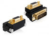 EAN 4043619652617 - DeLOCK 65261 cambiador de género para cable VGA 15 pin DVI 24+5 pin Negro imagen 1