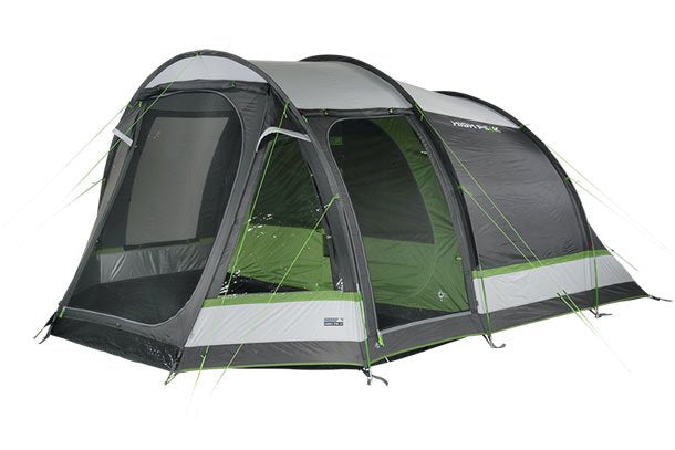 EAN 4001690118088 - High Peak Meran 5.0 5 personas(s) Verde, Gris claro Tienda tipo túnel imagen 1