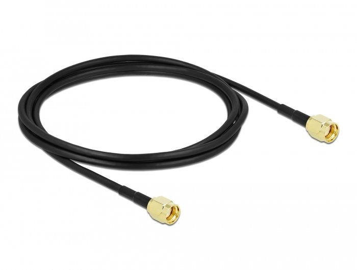 EAN 4043619904778 - DeLOCK 90477 cable coaxial LMR100 Negro imagen 1