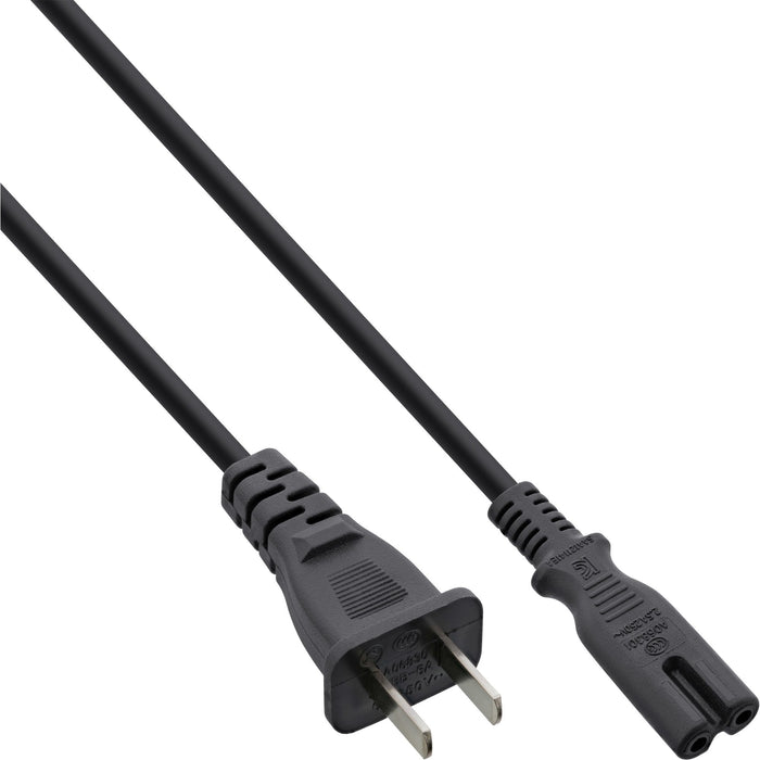 EAN 4043718283958 - InLine 16654T cable de transmisión Negro 1,8 m NEMA 1-15P C7 acoplador imagen 1