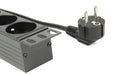 EAN 8716309116817 - Gembird EG-PDU-014-F unidad de distribución de energía (PDU) 8 salidas AC 1U Negro imagen 5