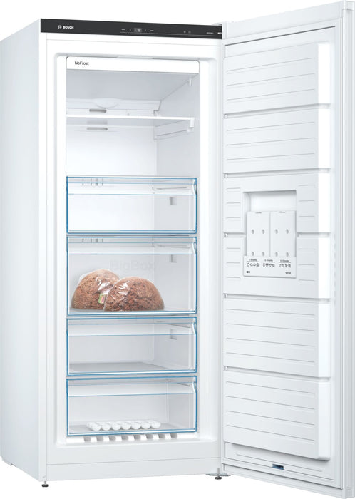 EAN 4242005191611 - Bosch Serie 6 GSN51DWDP congelador Congelador vertical Independiente 290 L Blanco imagen 4