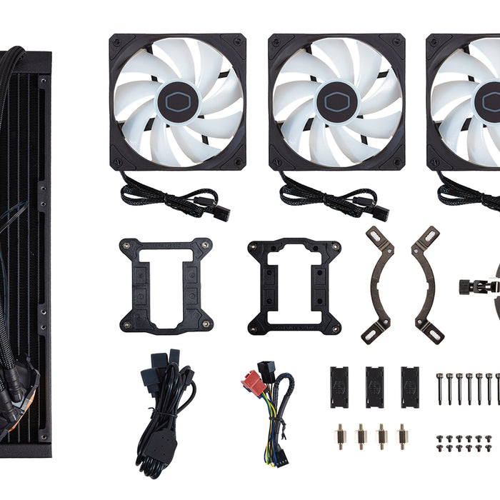 EAN 4719512137697 - Cooler Master MasterLiquid 360L Core ARGB Procesador Kit de refrigeración líquida 12 cm Negro imagen 6