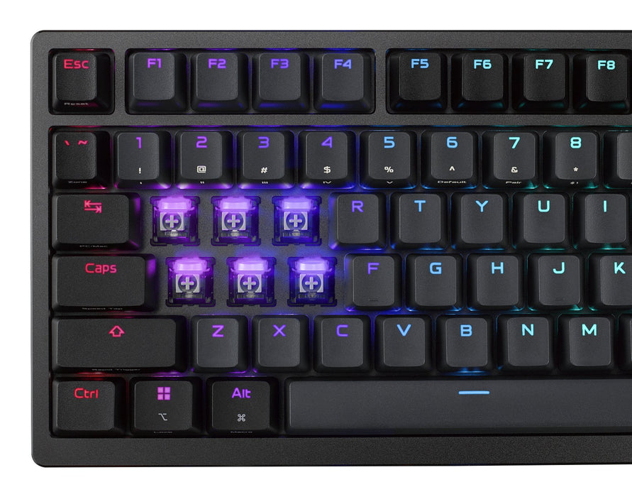 EAN 4711636009126 - ASUS ROG Azoth 96 HE teclado Juego USB + RF Wireless + Bluetooth QWERTZ Negro imagen 8