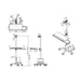 EAN 7611990198467 - VALUE Mobile PC Cart, silver imagen 2