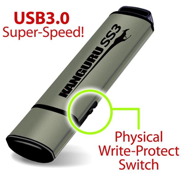 EAN 5060220255227 - iStorage Kanguru 32GB SS3 USB3.0 unidad flash USB USB tipo A 3.2 Gen 1 (3.1 Gen 1) Aluminio imagen 2