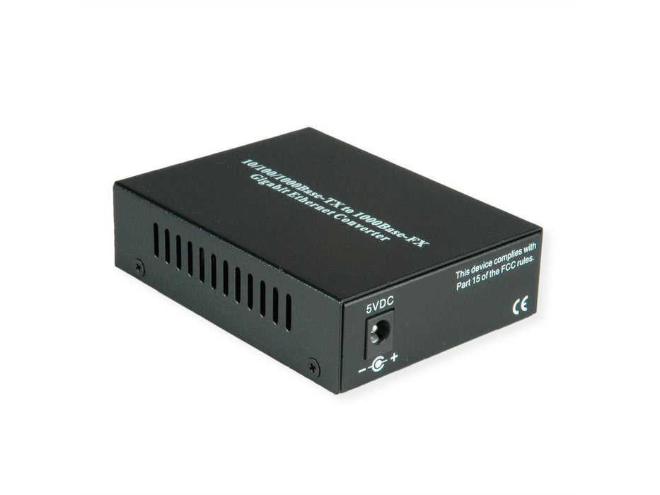 EAN 7630049628625 - VALUE 21.99.1199 convertidor de medio 1000 Mbit/s Multimodo Negro imagen 2