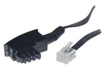 EAN 4017538700551 - S/CONN maximum connectivity 15m TAE-F – RJ 11 Negro, Transparente imagen 1