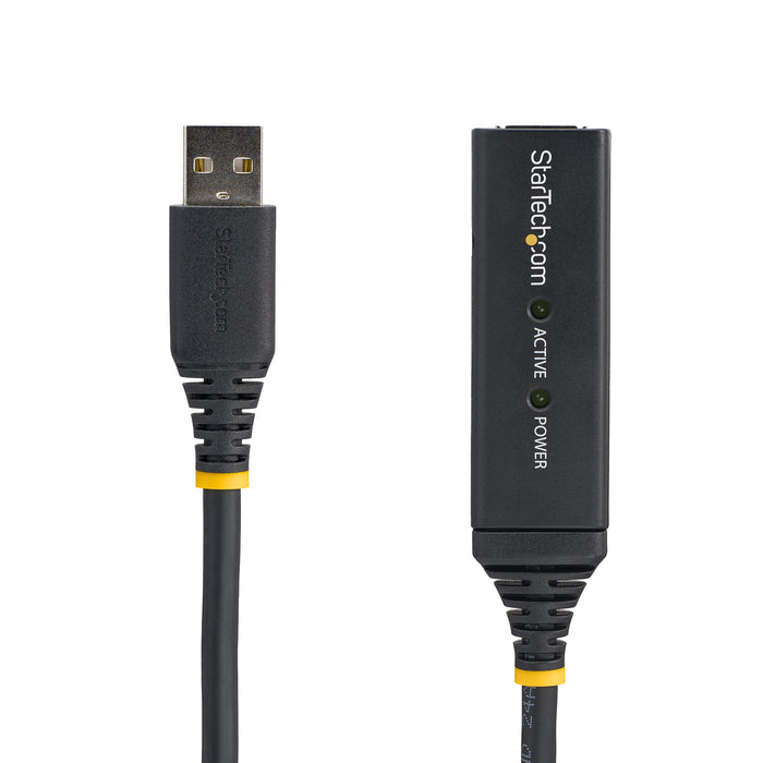 EAN 0065030856249 - StarTech.com USB2AAEXT5M cable USB USB 2.0 5 m USB A 0,48 Gbit/s Negro imagen 4