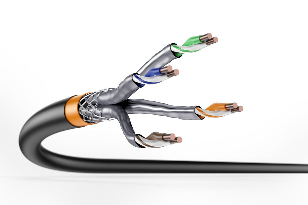 EAN 4016032387435 - Digitus DK-1741-VH-1-OD cable de red Negro Cat7 S/FTP (S-STP) imagen 2