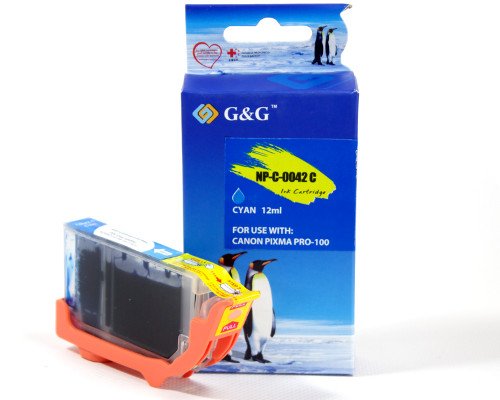 EAN 6941784781768 - G&G NP-C-0042C cartucho de tinta 1 pieza(s) Compatible Cian imagen 1