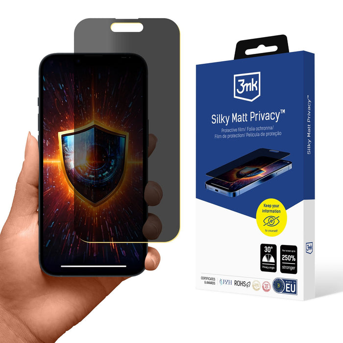 EAN 5903108571357 - 3MK W-3SLMATPV-AIP15 protector de pantalla o trasero para teléfono móvil Protector de pantalla para priva imagen 1