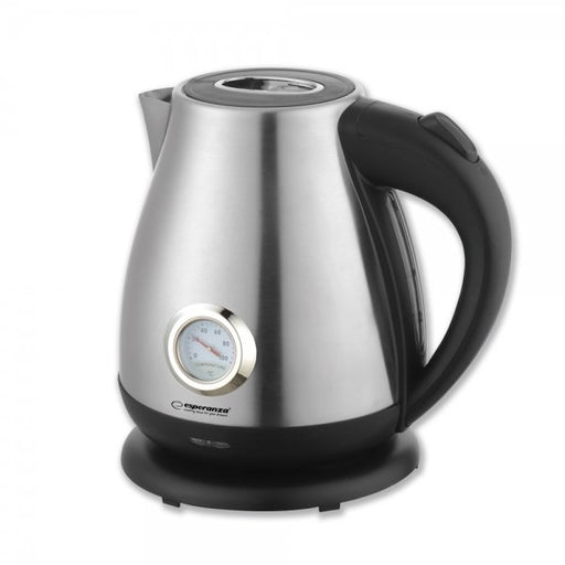 EAN 5901299956755 - Esperanza EKK029 tetera eléctrica 1,7 L 2200 W Negro, Acero imagen 1