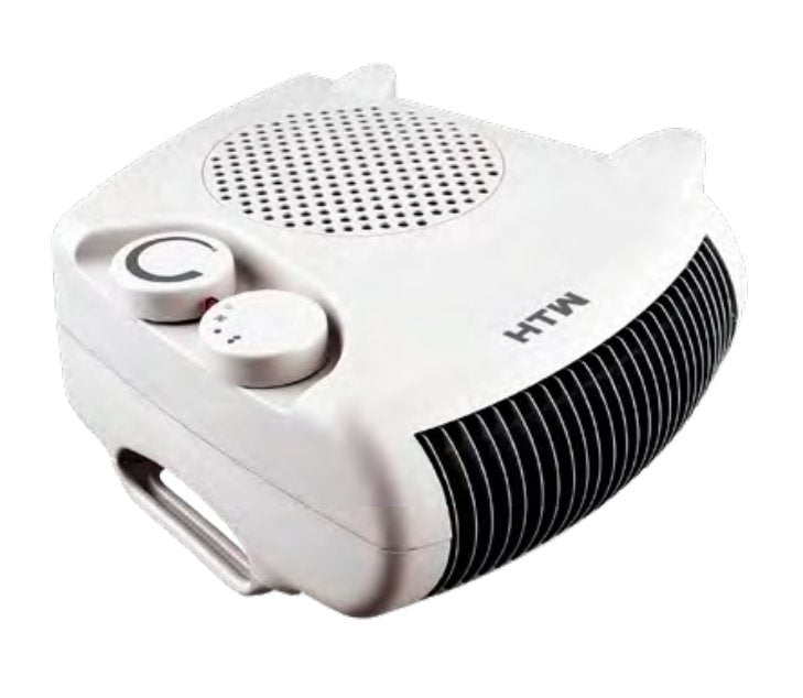 EAN 8435483836099 - HTW CAL2000SLIM Interior Blanco 2000 W Ventilador eléctrico imagen 1