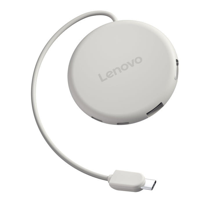 EAN 195892143123 - Lenovo Slim USB-C 3.2 Hub USB 3.2 Gen 2 (3.1 Gen 2) Type-C 10000 Mbit/s Gris imagen 3