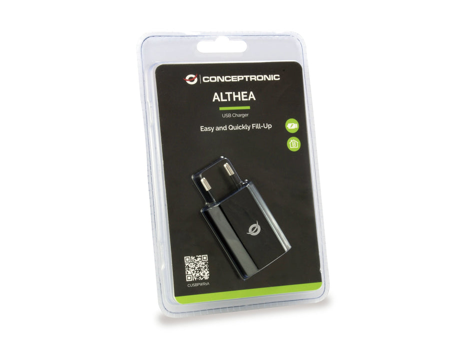 EAN 8714909023313 - Conceptronic CUSBPWR1A cargador de dispositivo móvil Universal Negro Corriente alterna Interior imagen 5