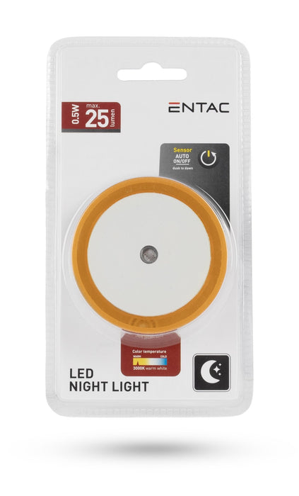 EAN 5999097982441 - Entac ENL-CC-0.5W-DSO luz nocturna Luz de noche con enchufe o Luz quitamiedos con enchufe imagen 2