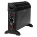EAN 5903887806442 - Mesko Home MS 7741 Interior Negro 2000 W Convector imagen 3