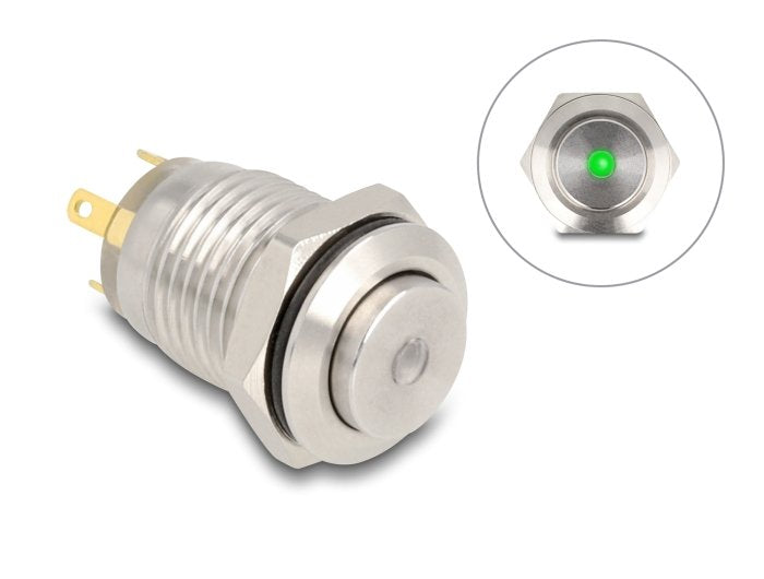 EAN 4043619209828 - DeLOCK 20982 botonera Plata imagen 1