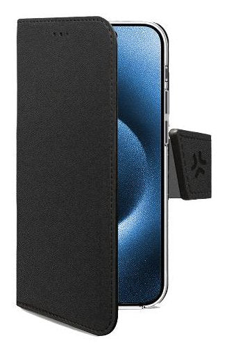 EAN 8021735223993 - Celly WALLYMAG funda para teléfono móvil 16 cm (6.3") Funda cartera Negro imagen 1