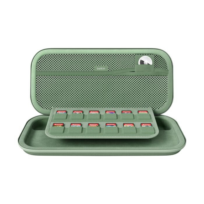 EAN 745883925582 - Belkin ENA002HQSE funda para consola portátil Funda de protección Nintendo Poliéster, Terciopelo Verde imagen 2