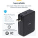 EAN 0065030911696 - StarTech.com 3114GCU-WALL-CHARGER cargador de dispositivo móvil Universal Negro Corriente alterna Carga r imagen 17