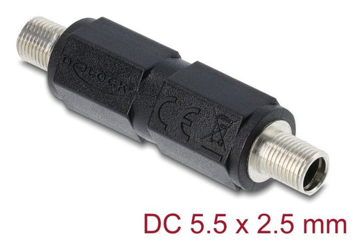 EAN 4043619909407 - DeLOCK 90940 cambiador de género para cable DC 5.5 x 2.5 mm Negro imagen 2
