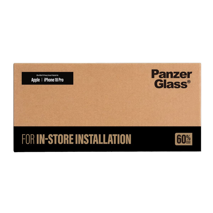 EAN 5715685046209 - PanzerGlass ® 2-Way Privacy Screen Protector iPhone 18 Pro | Ultra-Wide Fit for FASTFIT Installation Mach imagen 1