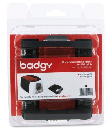 EAN 3661572000255 - Evolis CBGR0500K cinta para impresora 500 páginas Negro imagen 1